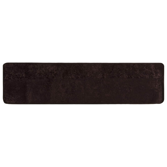 vidaXL Rug Runner MARSA Anthracite 80 x 400 cm Polyester and PVC