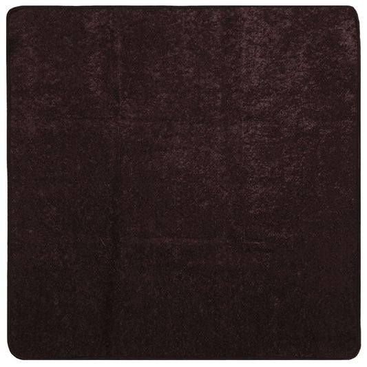 vidaXL Rug Runner MARSA Anthracite 100 x 100 cm Polyester and PVC