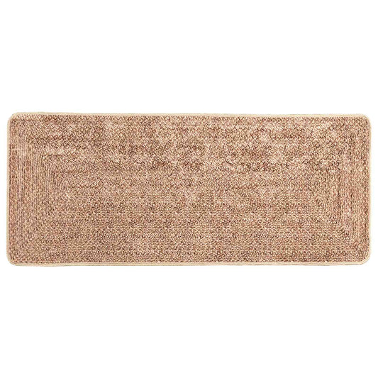vidaXL Rug Runner MARSA Yellow 50 x 100 cm Polyester and PVC
