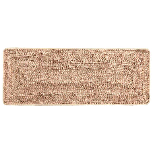 vidaXL Rug Runner MARSA Yellow 80 x 200 cm Polyester and PVC