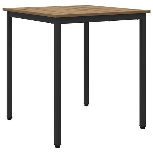vidaXL Dining Tables 70 x 70 x 75 cm Engineered Wood Artisan Oak