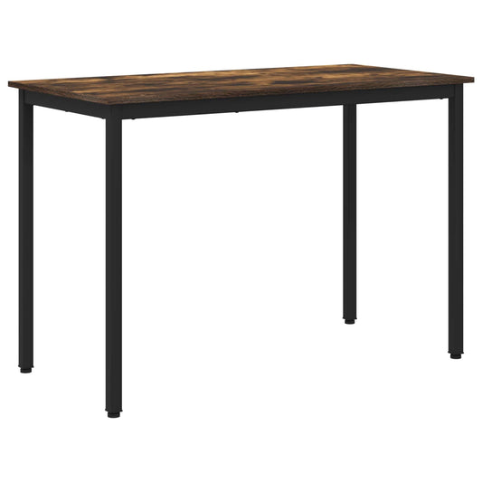 vidaXL Dining Tables 110 x 55 x 75 cm Engineered Wood Smoked Oak