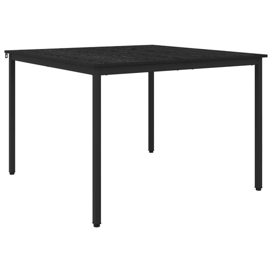 vidaXL Dining Tables 110 x 110 x 75 cm Engineered Wood Black Oak
