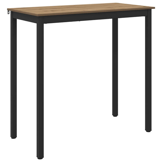 vidaXL Standing Bar Table Engineered Wood Rectangular