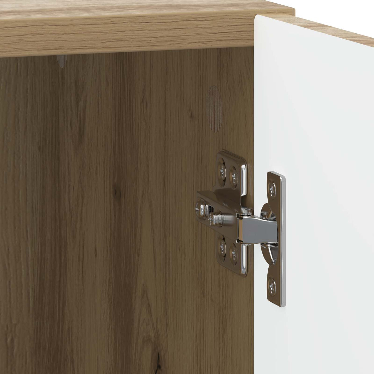 vidaXL Bedside Cabinet 2 pcs Artisan Oak 43 x 34.5 x 50 cm