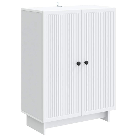 vidaXL Sideboard White 66 x 34.5 x 90 cm Engineered Wood