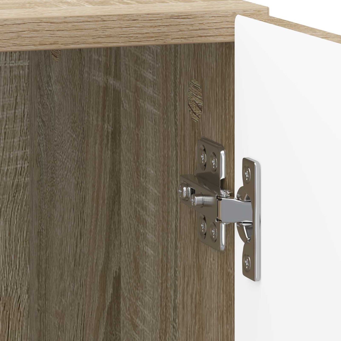 vidaXL Bedside Cabinet 2 pcs Sonoma Oak 43 x 34.5 x 50 cm