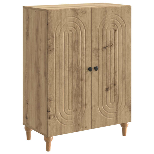 vidaXL Sideboard Artisan Oak 66 x 34.5 x 90 cm Engineered Wood