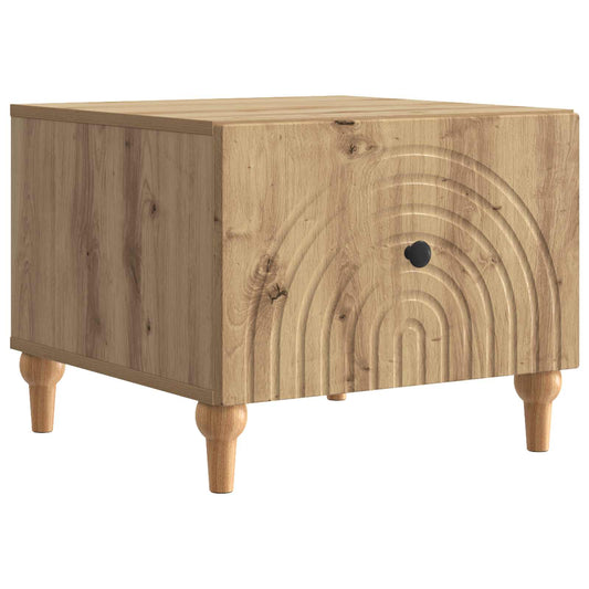 vidaXL Coffee Table Artisan Oak 49 x 50 x 40 cm Engineered Wood
