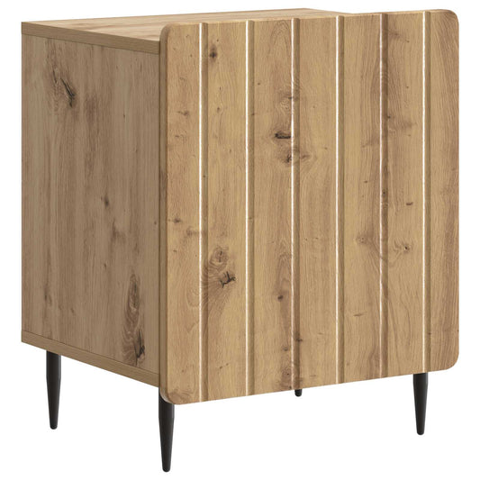vidaXL Bedside Cabinet Artisan Oak 43 x 34.5 x 52 cm Engineered Wood