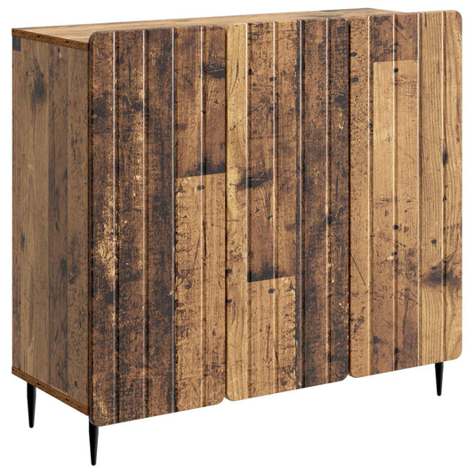 vidaXL Sideboard Old Wood 89 x 34.5 x 82 cm Engineered Wood