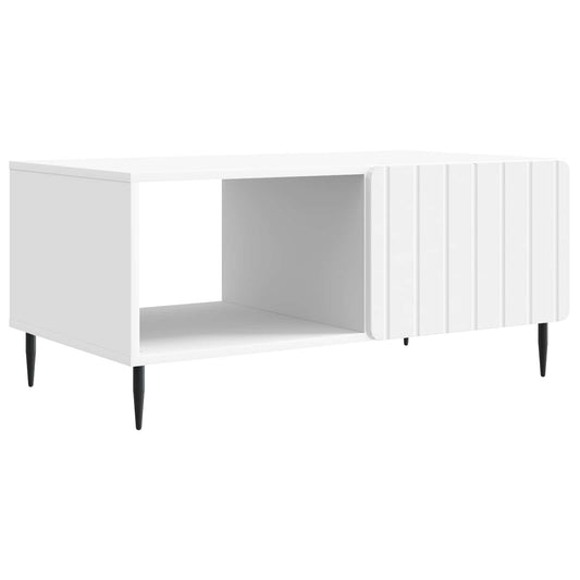 vidaXL Coffee Table White 90 x 50 x 40 cm Engineered Wood