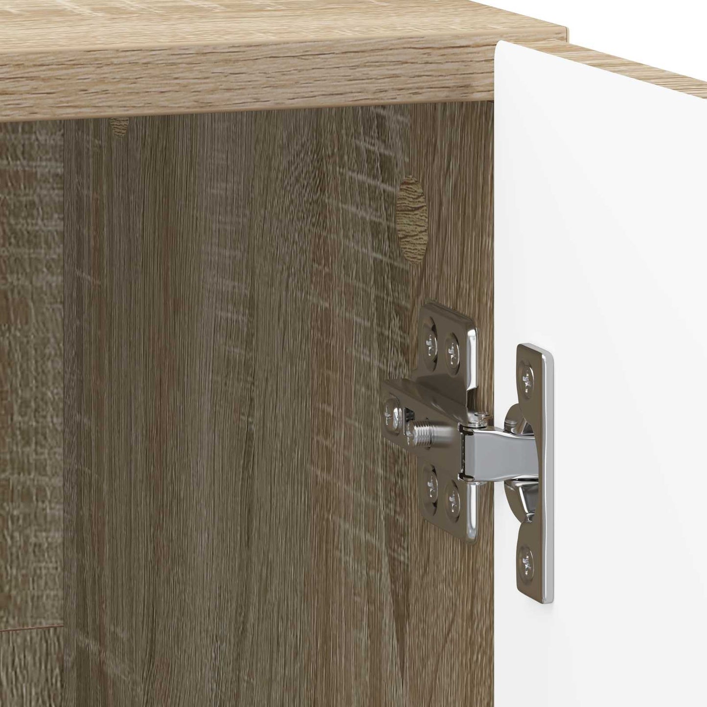 vidaXL Bedside Cabinet 2 pcs Sonoma Oak 43 x 34.5 x 50 cm