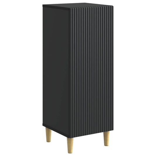 vidaXL Sideboard Black 33 x 34.5 x 90 cm Engineered Wood