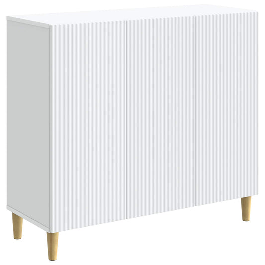 vidaXL Sideboard White 89 x 34.5 x 80 cm Engineered Wood