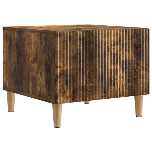 vidaXL Coffee Table Smoked Oak 49 x 50 x 40 cm Engineered Wood