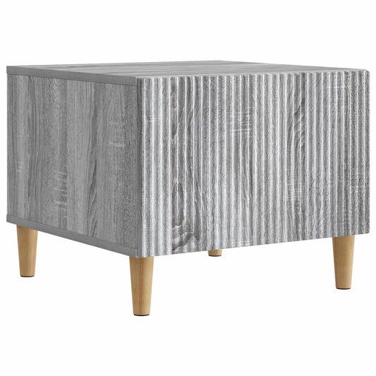 vidaXL Coffee Table Grey Sonoma 49 x 50 x 40 cm Engineered Wood