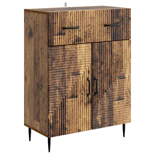 vidaXL Sideboard Old Wood 66 x 34.5 x 89.5 cm Engineered Wood