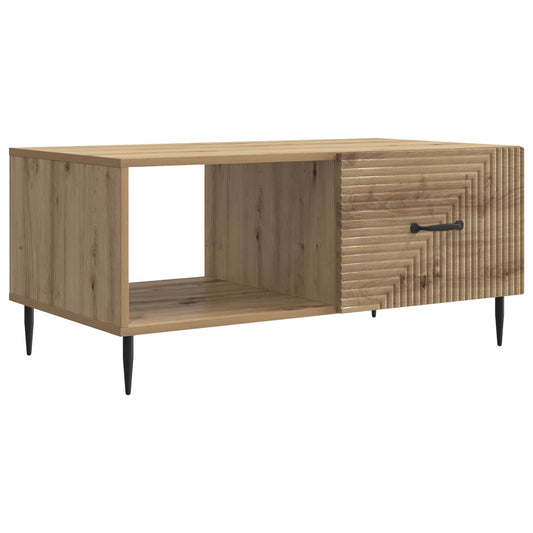 vidaXL Coffee Table Artisan Oak 90 x 50 x 40 cm Engineered Wood