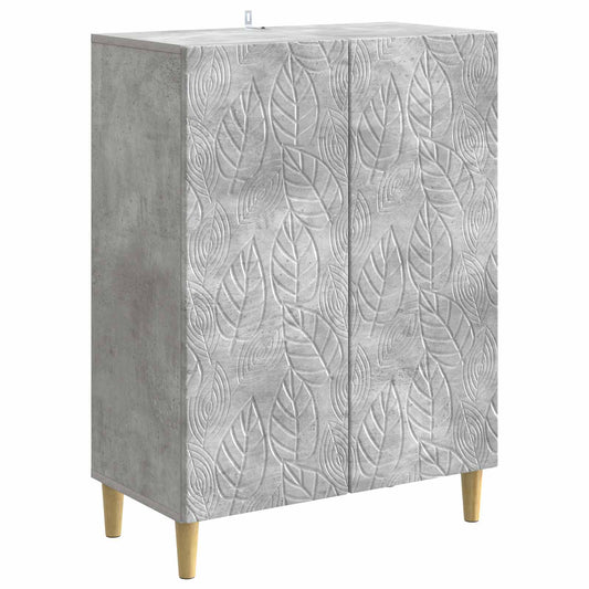 vidaXL Sideboard Concrete Grey 66 x 34.5 x 90 cm Engineered Wood