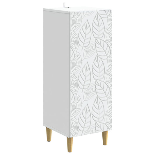 vidaXL Sideboard White 33 x 34.5 x 90 cm Engineered Wood