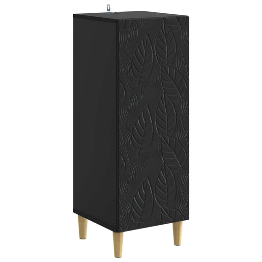 vidaXL Sideboard Black 33 x 34.5 x 90 cm Engineered Wood