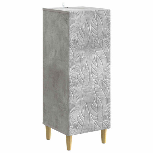 vidaXL Sideboard Concrete Grey 33 x 34.5 x 90 cm Engineered Wood