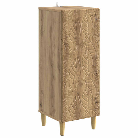 vidaXL Sideboard Artisan Oak 33 x 34.5 x 90 cm Engineered Wood