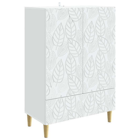 vidaXL Sideboard White 66 x 34.5 x 95 cm Engineered Wood