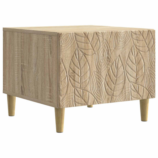 vidaXL Coffee Table Sonoma Oak 50 x 49 x 40 cm Engineered Wood