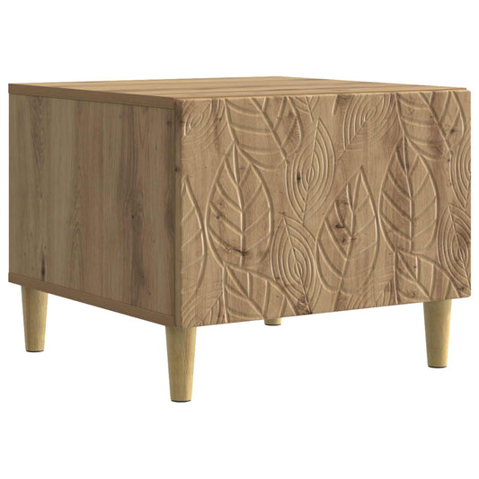vidaXL Coffee Table Artisan Oak 50 x 49 x 40 cm Engineered Wood