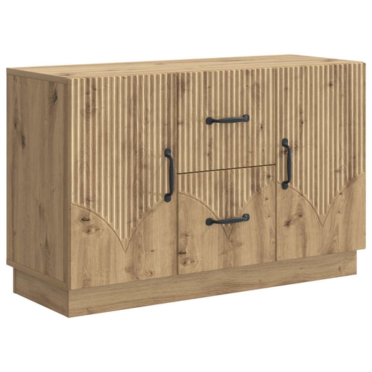 vidaXL Sideboard Artisan Oak 89 x 34.5 x 57 cm Engineered Wood
