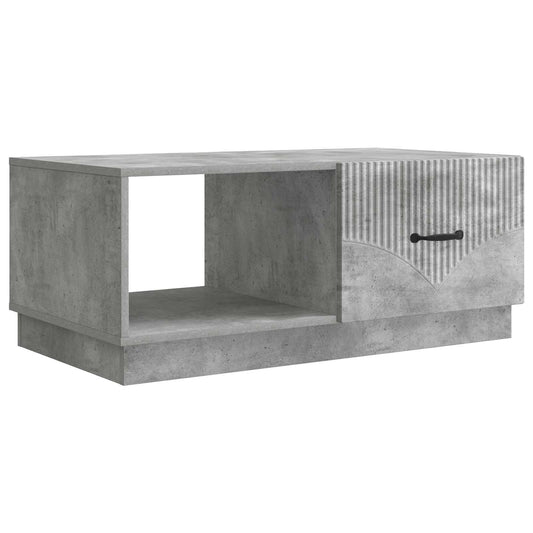 vidaXL Coffee Table Concrete Grey 90 x 50 x 37 cm Engineered Wood