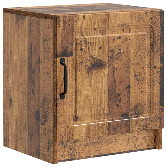 vidaXL Bedside Cabinet Old Wood 43 x 34.5 x 47 cm Engineered Wood