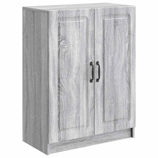 vidaXL Sideboard Grey Sonoma 66 x 34.5 x 87 cm Engineered Wood