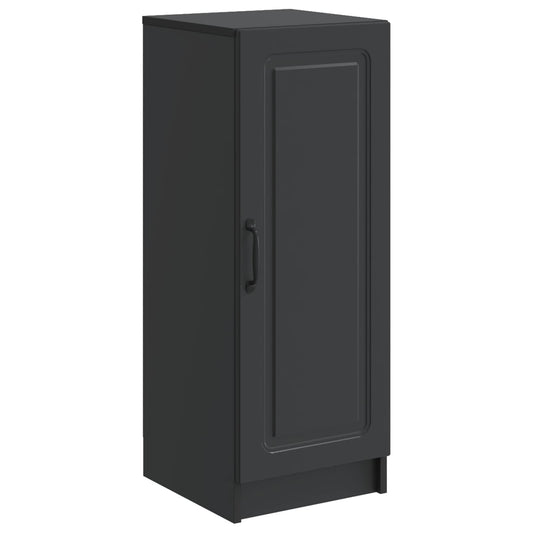 vidaXL Sideboard Black 33 x 34.5 x 87 cm Engineered Wood