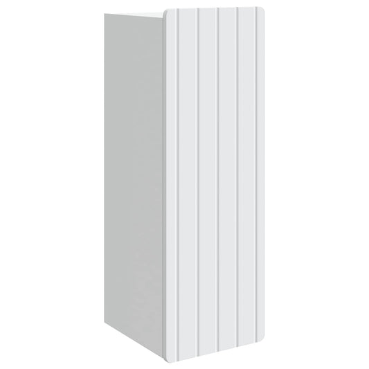 vidaXL Wall-Mounted Cabinet White 33 x 34.5 x 94 cm Engineered Wood