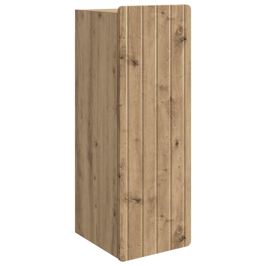 vidaXL Wall-Mounted Cabinet Artisan Oak 33 x 34.5 x 94 cm