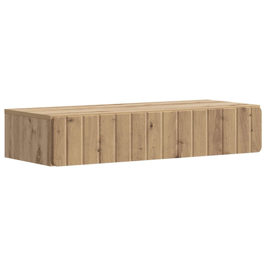 vidaXL Wall-Mounted Side Table 87.5 x 34.5 x 17 cm Engineered Wood