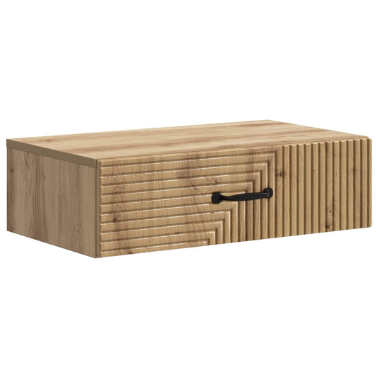 vidaXL Wall-Mounted Side Table 59 x 34.5 x 17 cm Engineered Wood