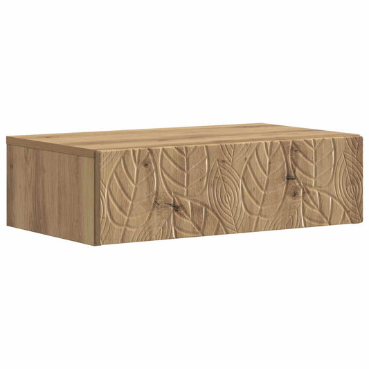 vidaXL Wall-Mounted Side Table 87.5 x 34.5 x 17 cm Engineered Wood