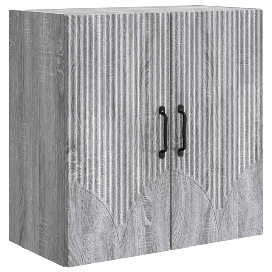 vidaXL Wall-Mounted Cabinet Grey Sonoma 59 x 31 x 60 cm