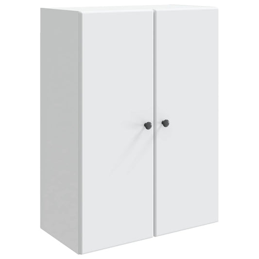 vidaXL Wall-Mounted Cabinet White 66 x 34.5 x 90 cm Engineered Wood