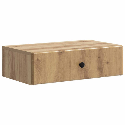 vidaXL Wall-Mounted Side Table 59 x 34.5 x 17 cm Engineered Wood