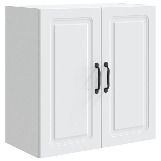vidaXL Wall-Mounted Cabinet 59 x 31 x 60 cm Engineered Wood White