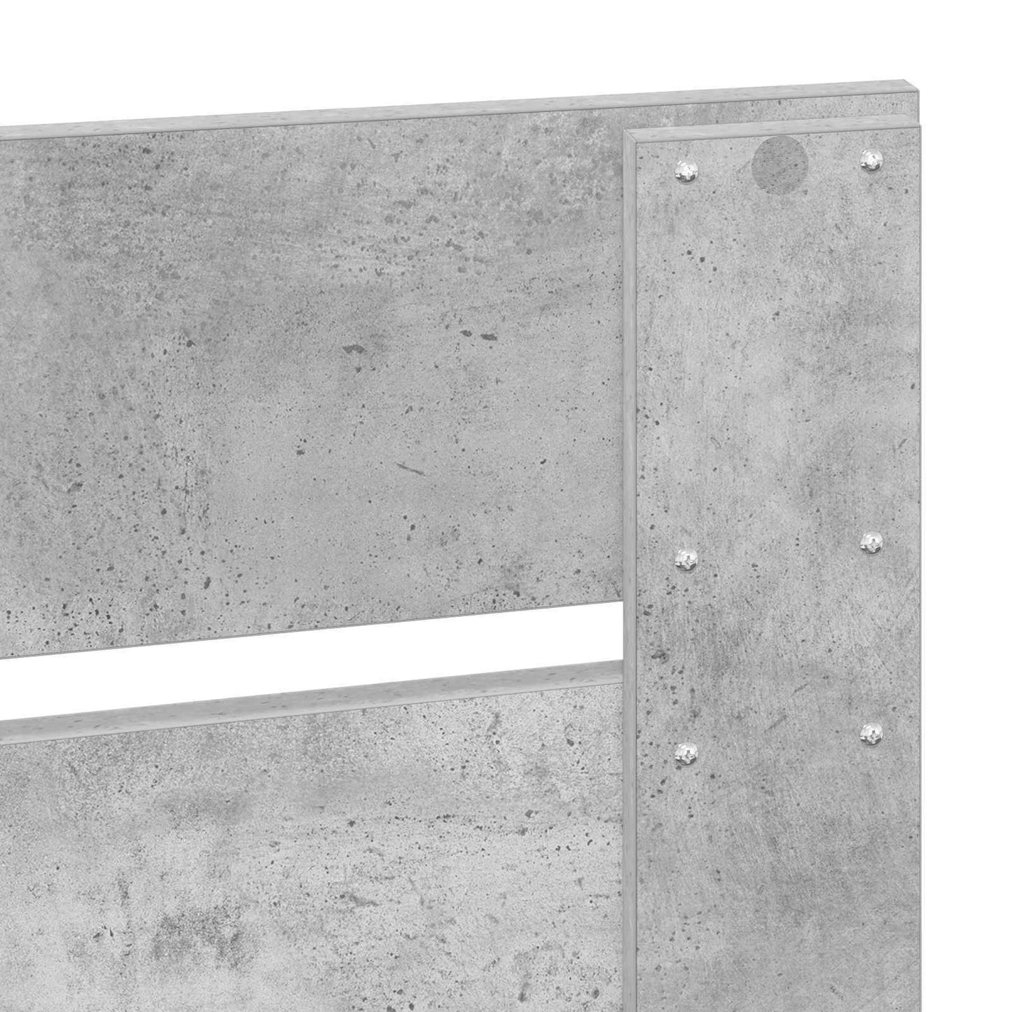 vidaXL Bed Frame with Drawer with Headboard Manual Engineered Wood