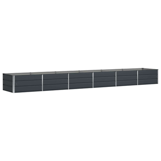 vidaXL Planter Anthracite 480 x 80 x 45 cm Steel