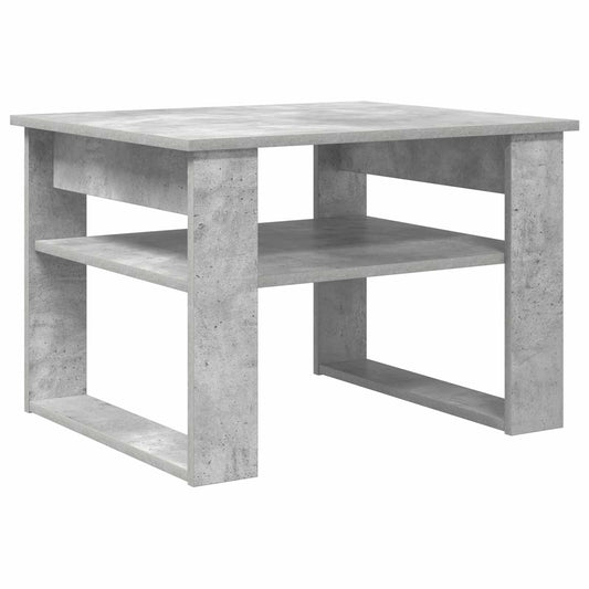 vidaXL Coffee Table Concrete Grey 64 x 54 x 44 cm Engineered Wood
