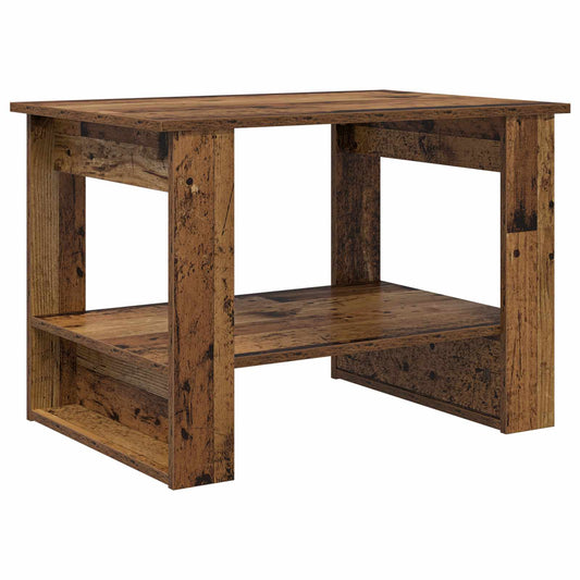 vidaXL Coffee Table Old Wood 72 x 50 x 50 cm Engineered Wood