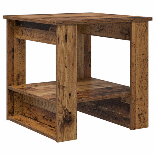 vidaXL Coffee Table Old Wood 51 x 50 x 50 cm Engineered Wood